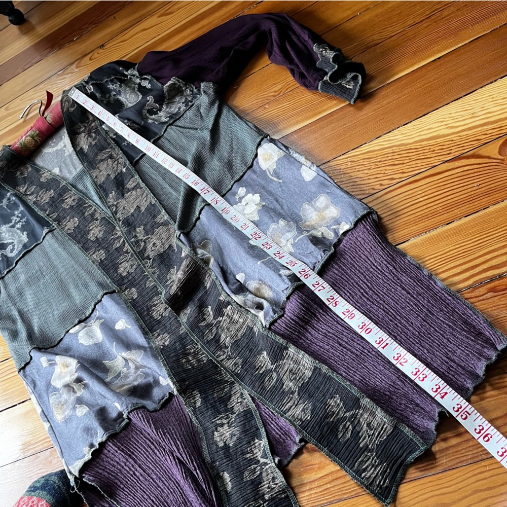 Patchwork Boho Cardigan - image 6